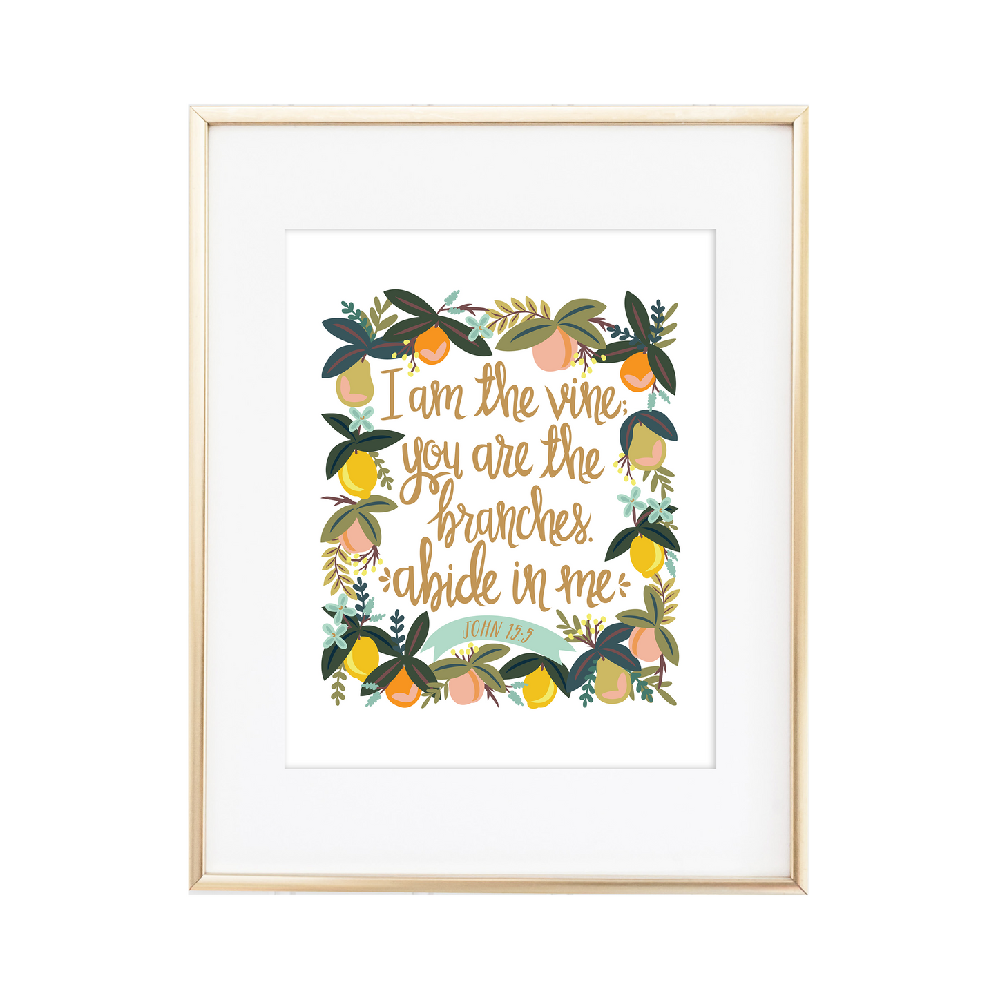Abide in Me - John 15:5 Print
