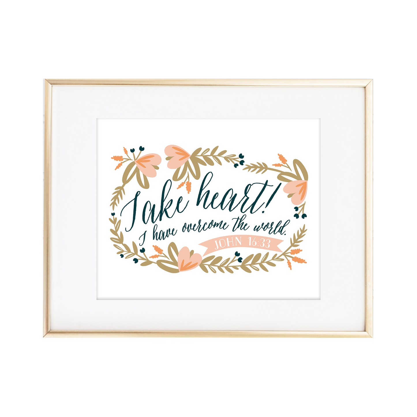 John 16:33 Print