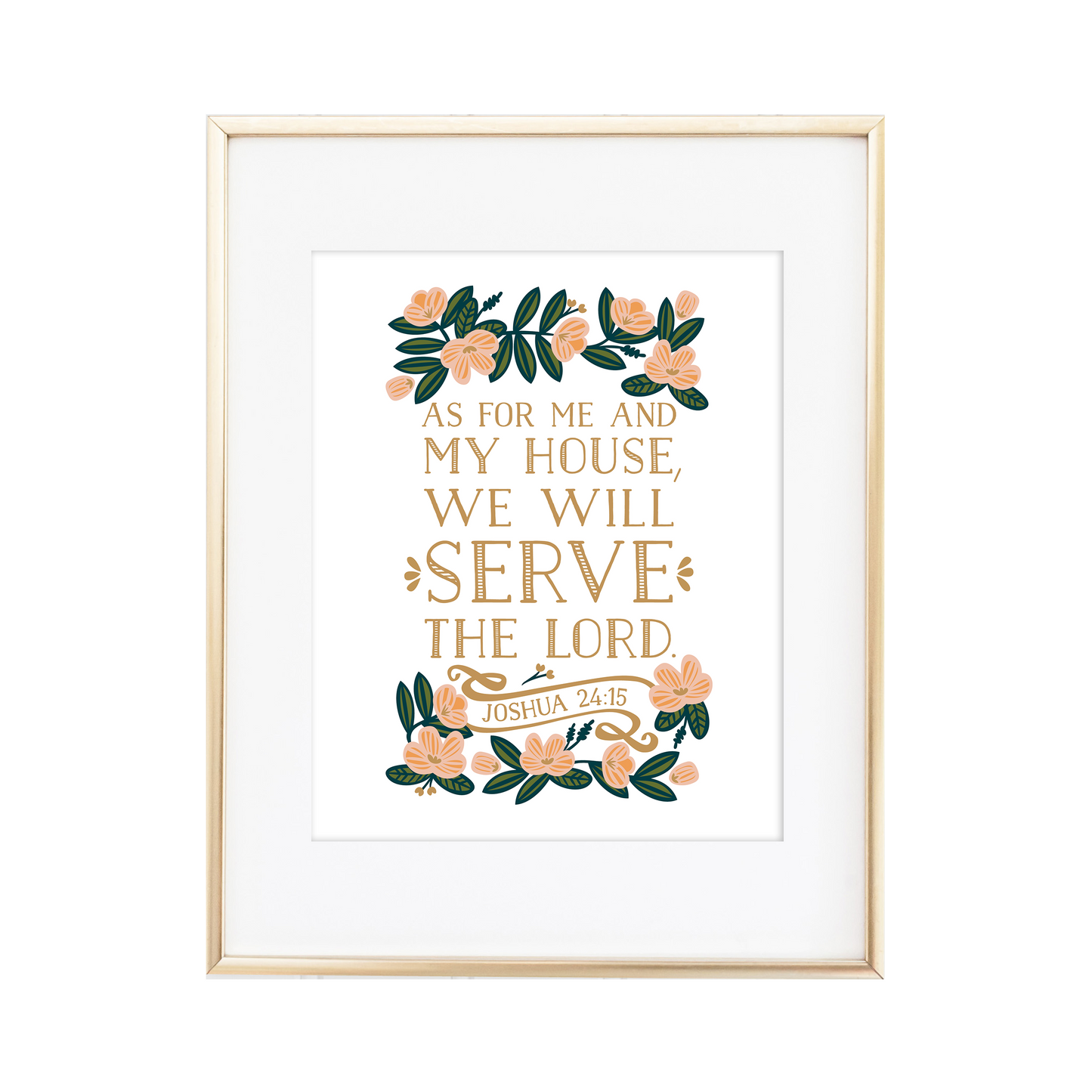 Joshua 24:15 Print
