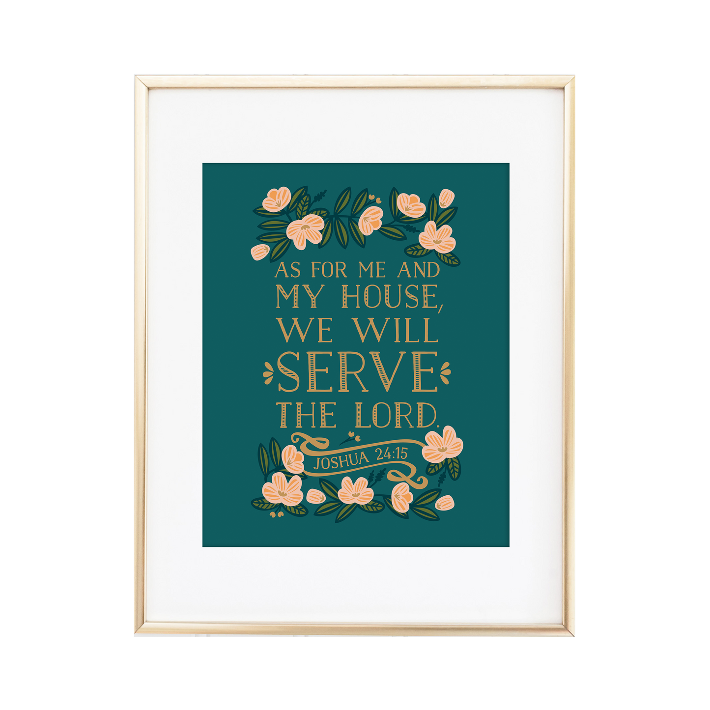 Joshua 24:15 Print