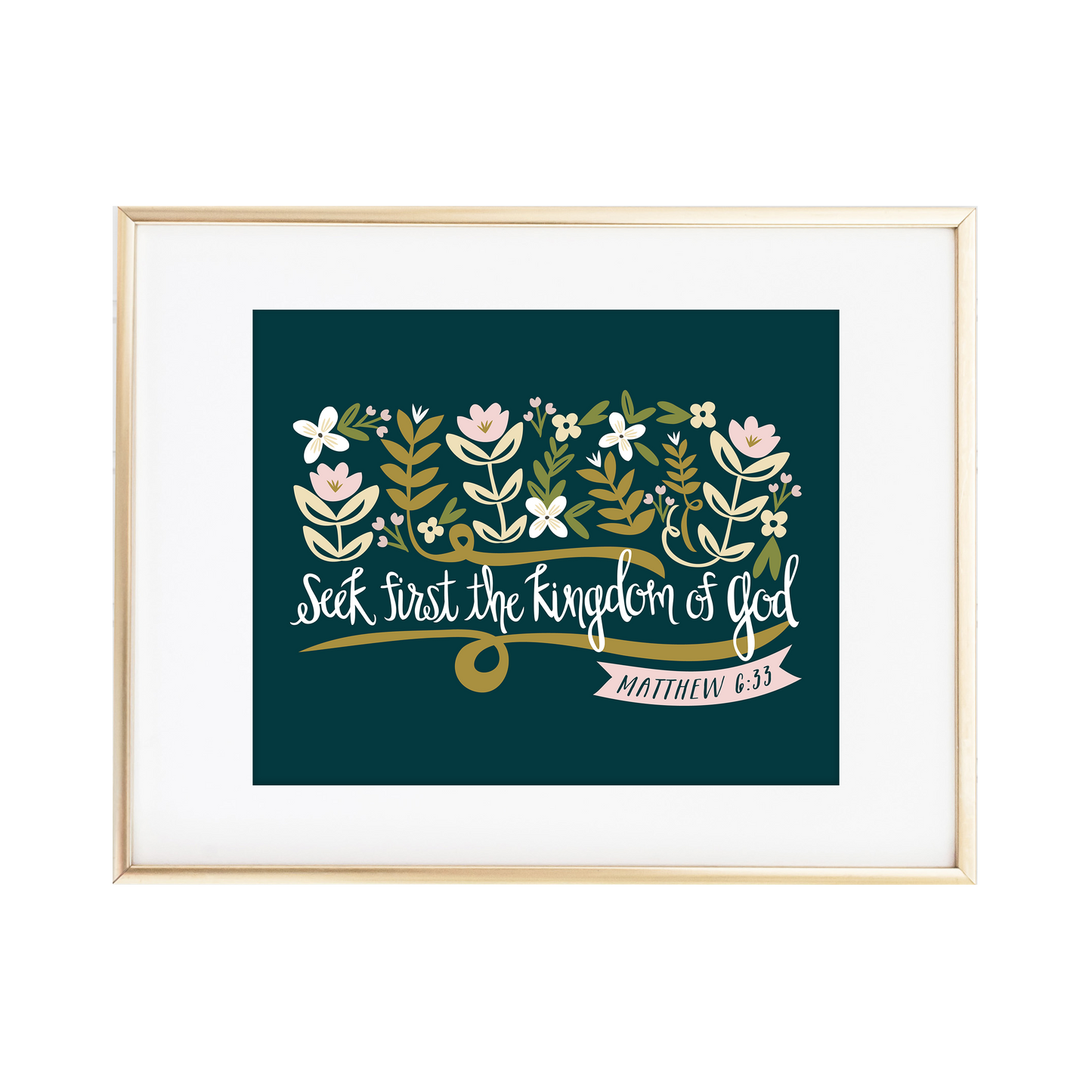 Matthew 6:33 Print