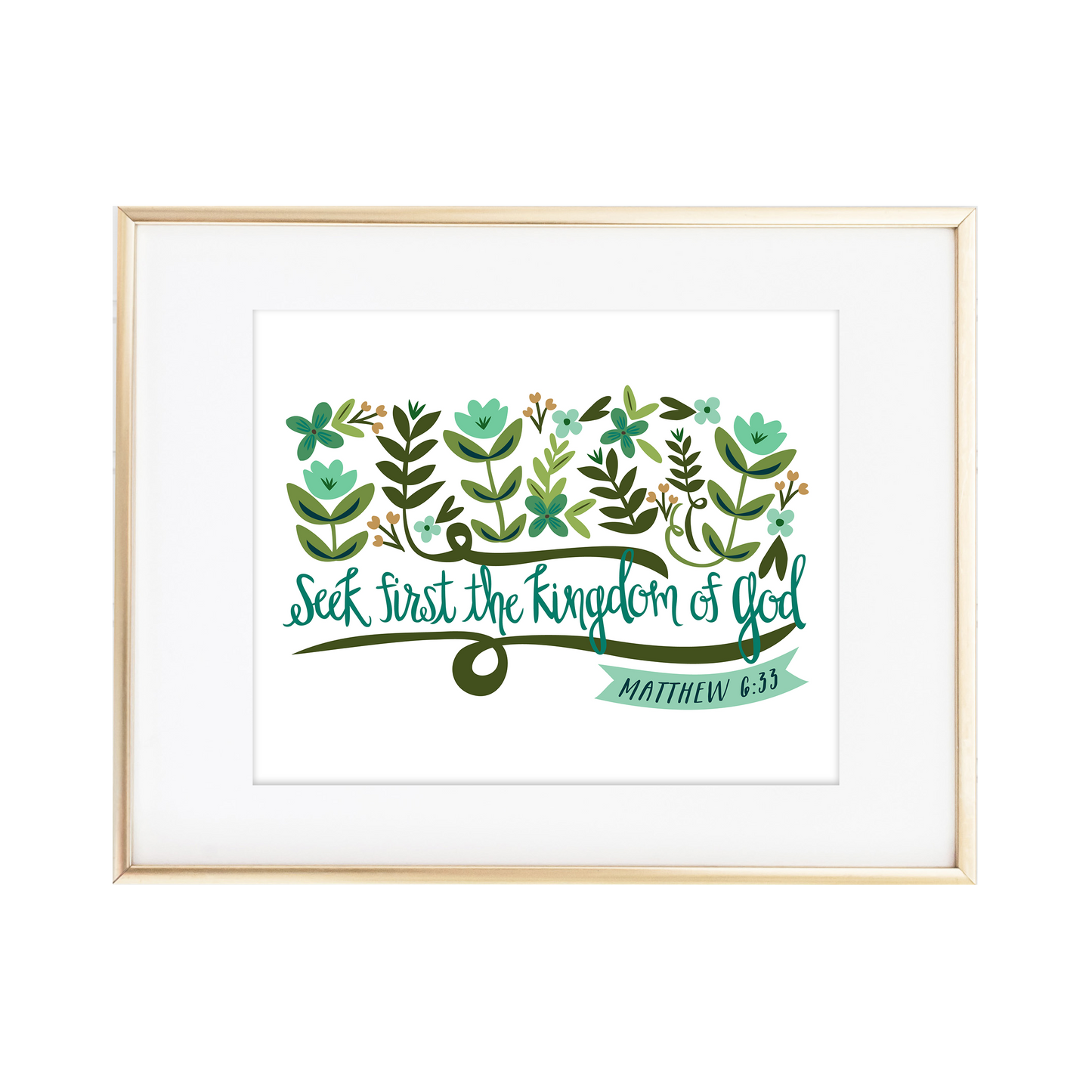 Matthew 6:33 Print