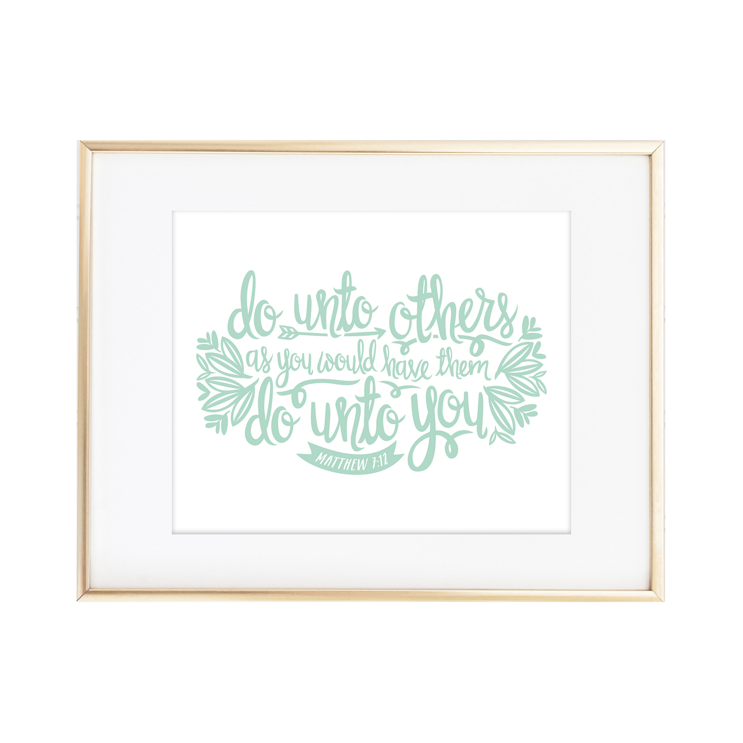The Golden Rule - Matthew 7:12 Print