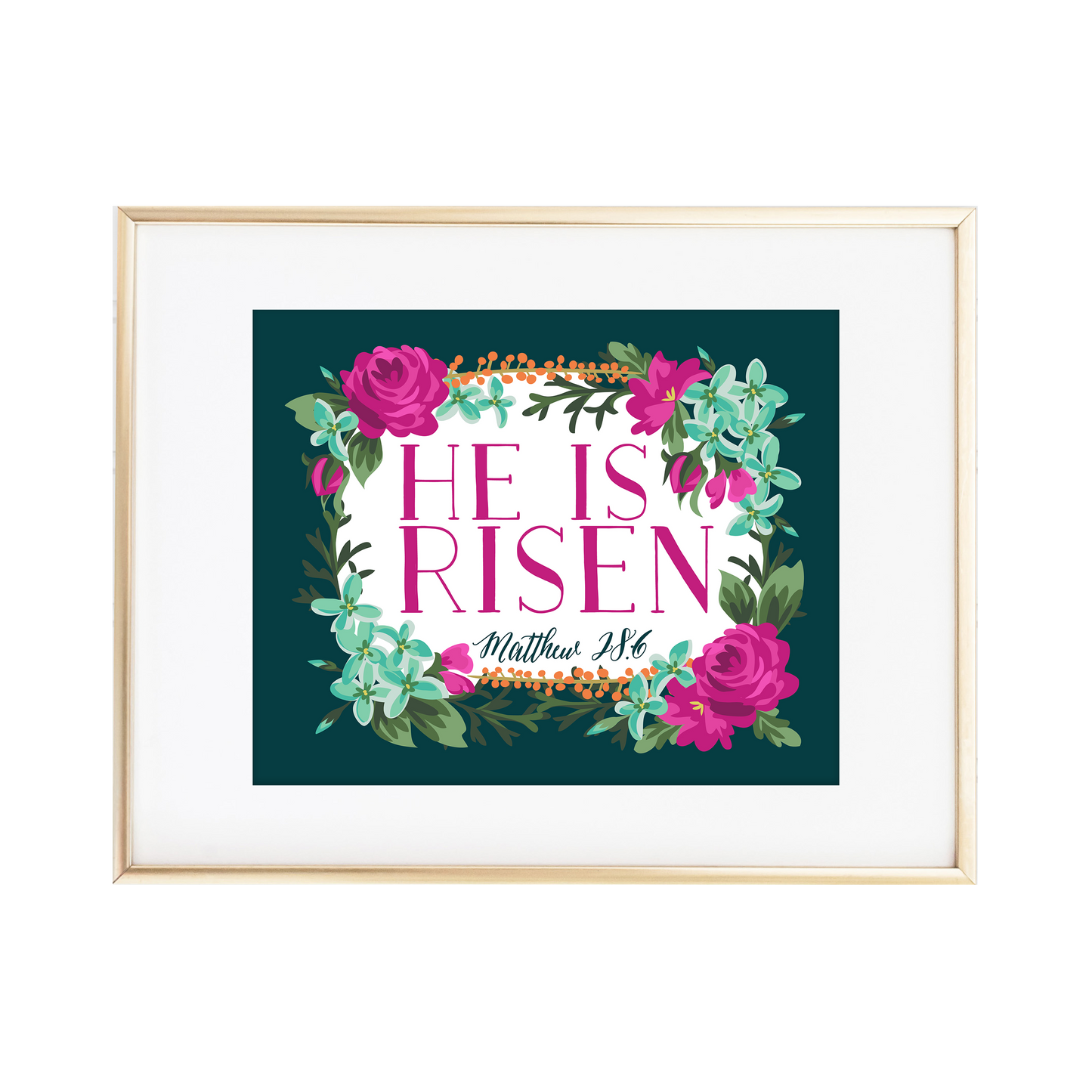 He is Risen - Matthew 28:6 Print