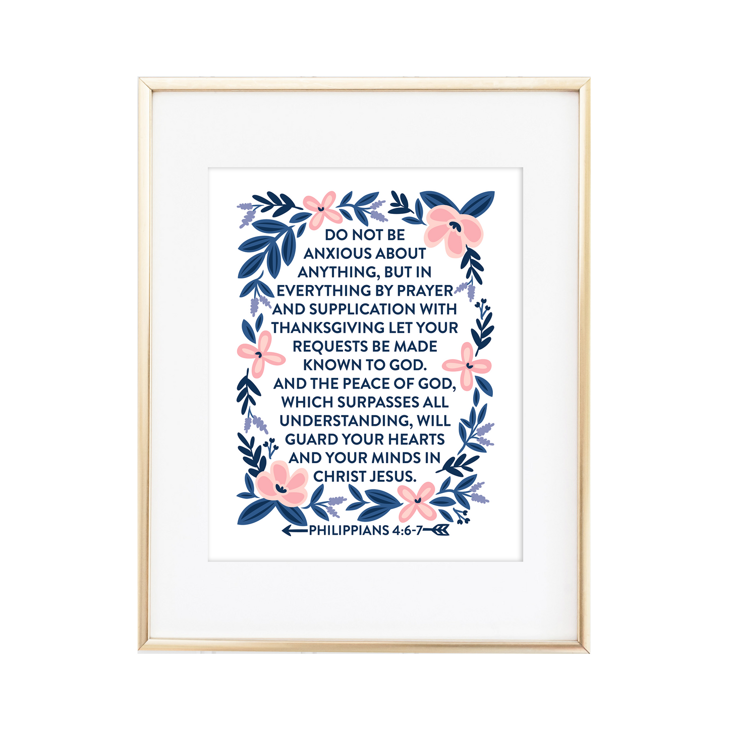 Philippians 4:6-7 Print