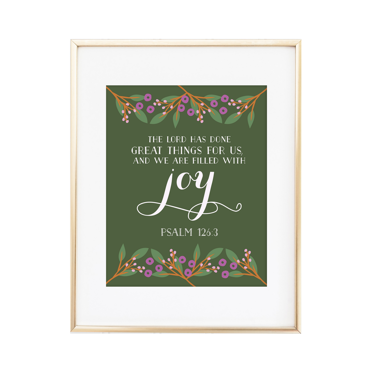 Psalm 126:3 Print