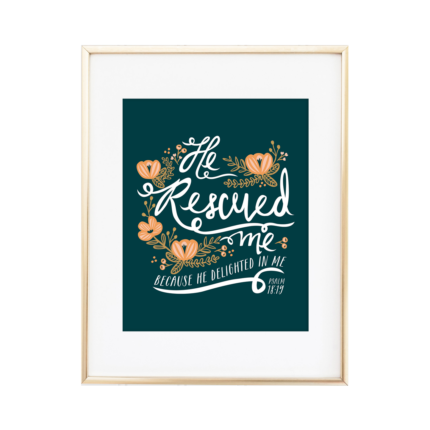 Psalm 18:19 Print