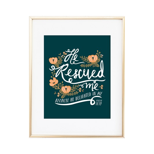 Psalm 18:19 Print