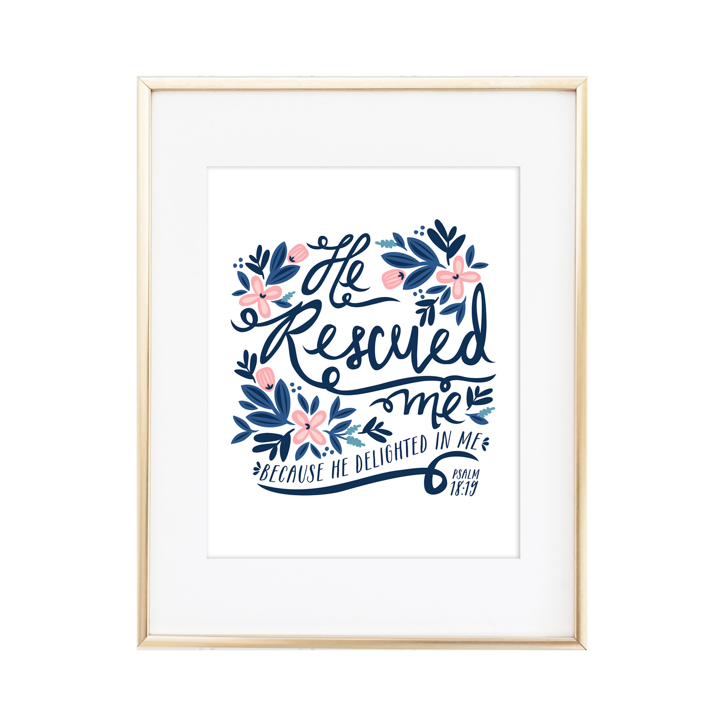 Psalm 18:19 Print