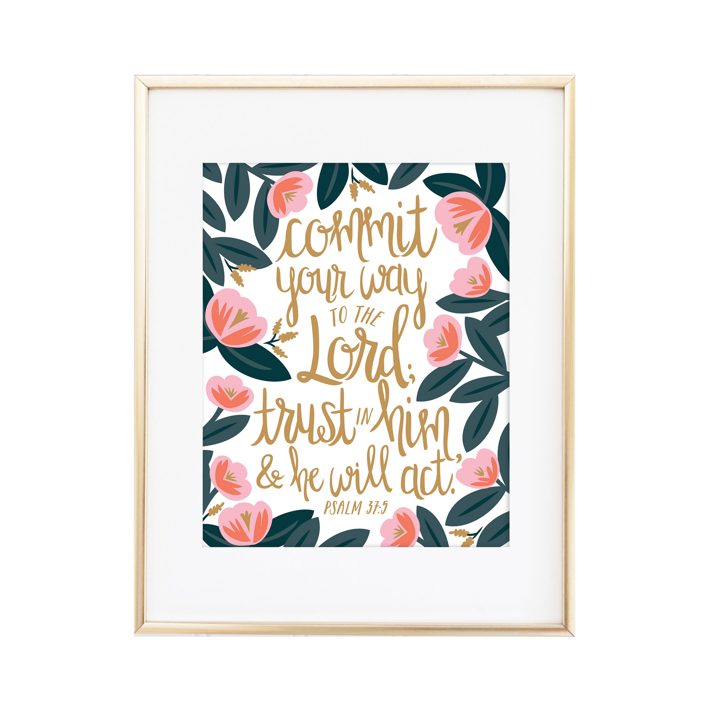 Psalm 37:5 Print