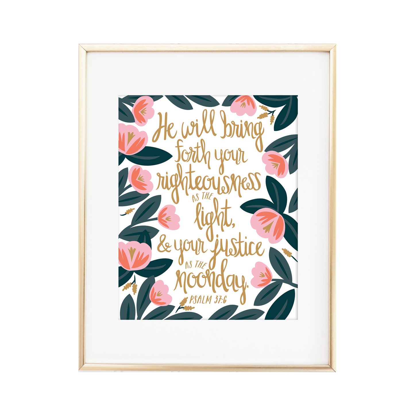 Psalm 37:6 Print