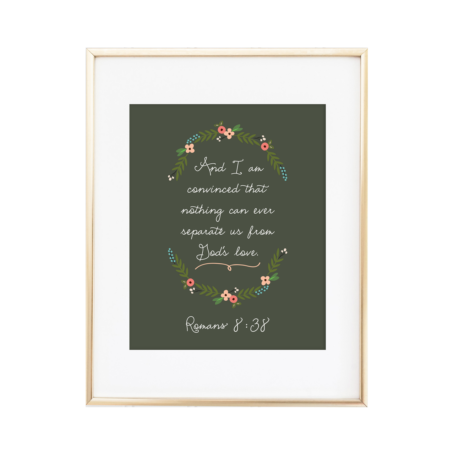 Romans 8:38 Print