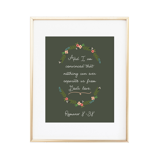 Romans 8:38 Print