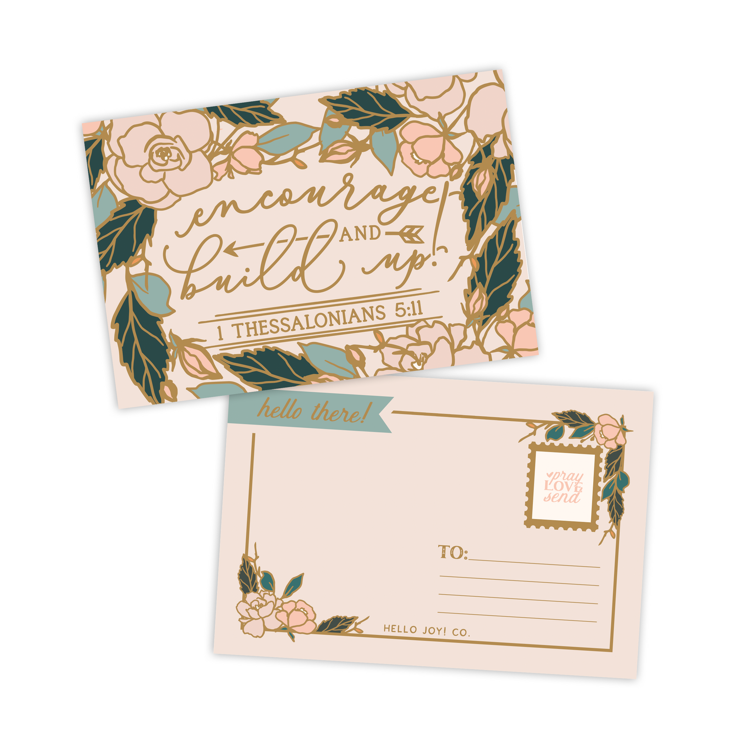 Encourage & Build Up Postcards