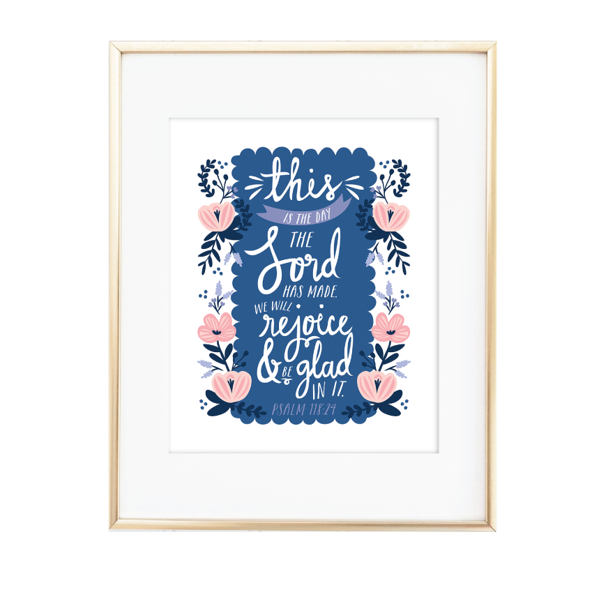 Psalm 118:24 Print