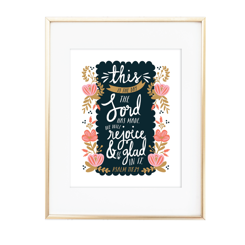 Psalm 118:24 Print