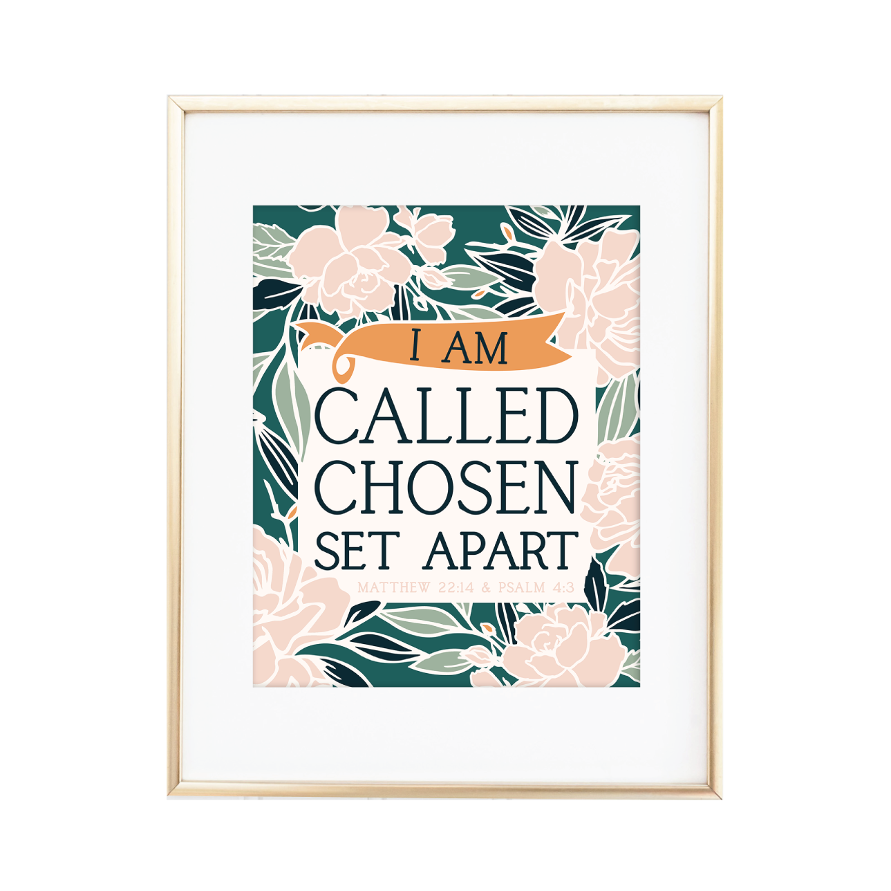 I Am Called, Chosen, Set Apart Print