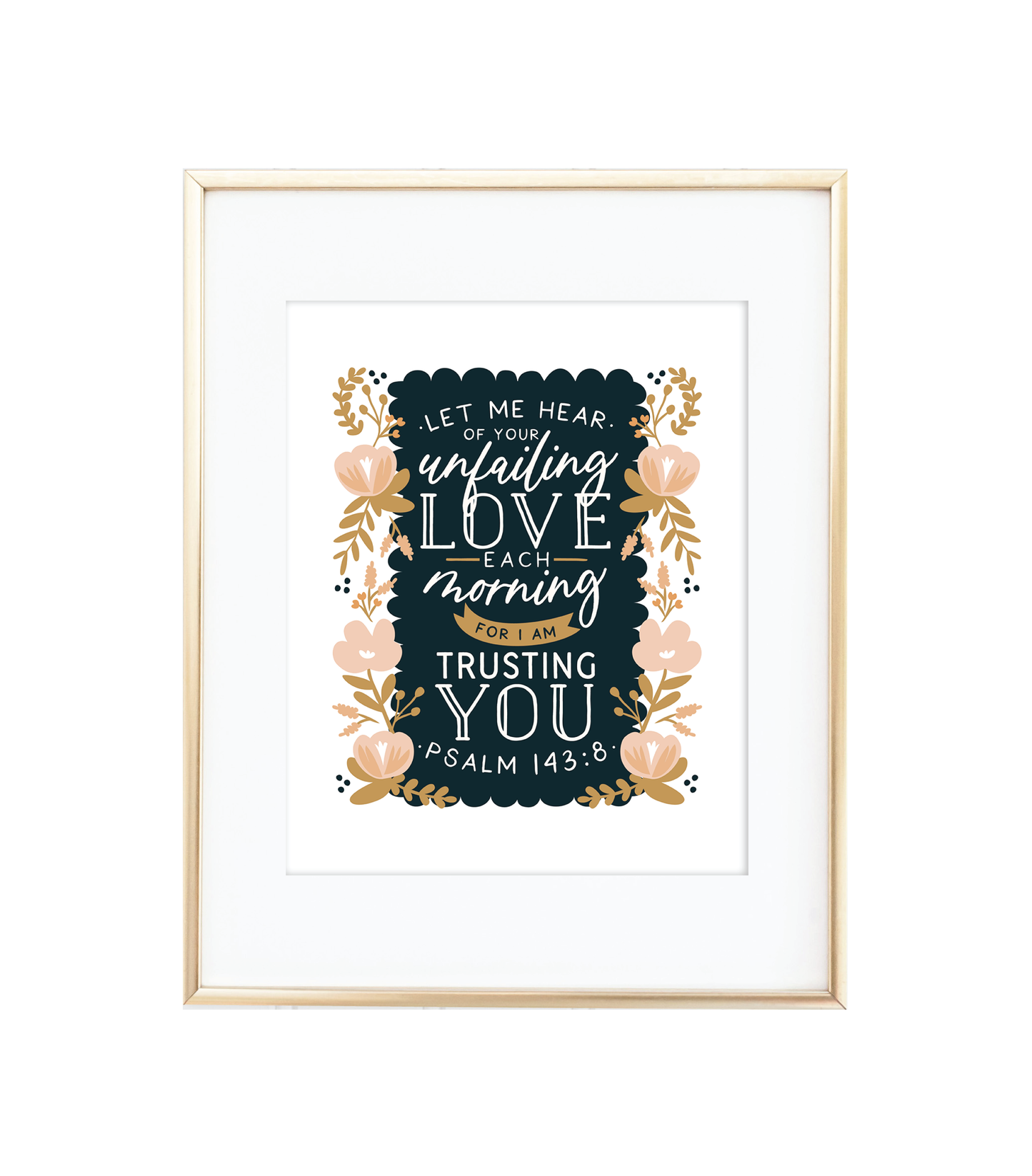 Unfailing Love Each Morning Print
