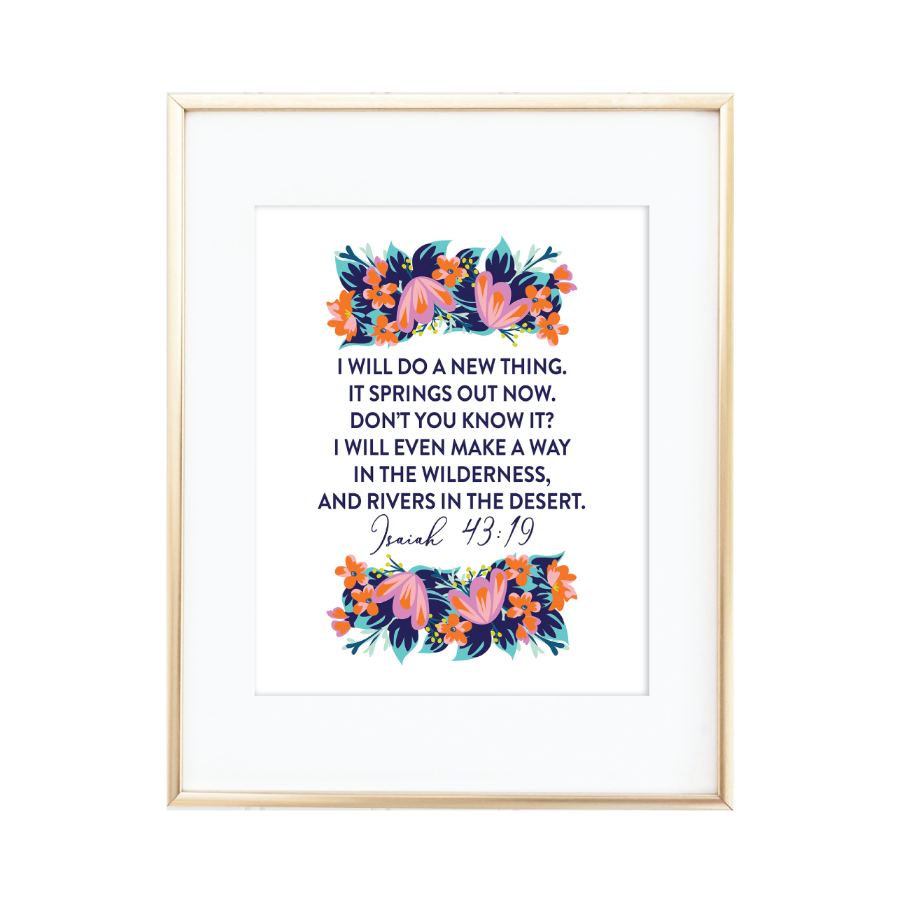 Isaiah 43:19 Print