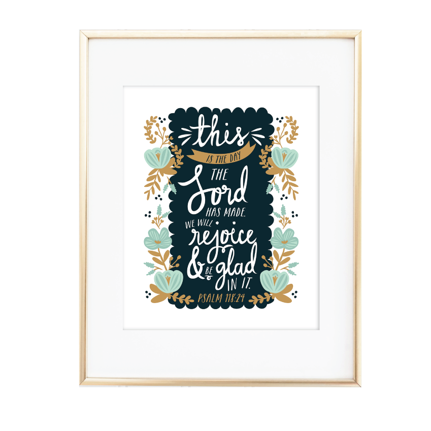 Psalm 118:24 Print