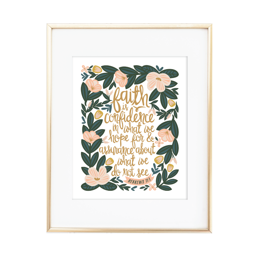 Hebrews 11:1 Print