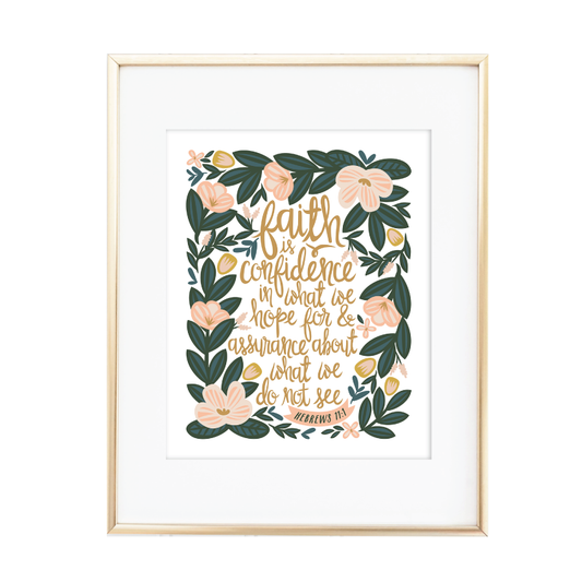Hebrews 11:1 Print