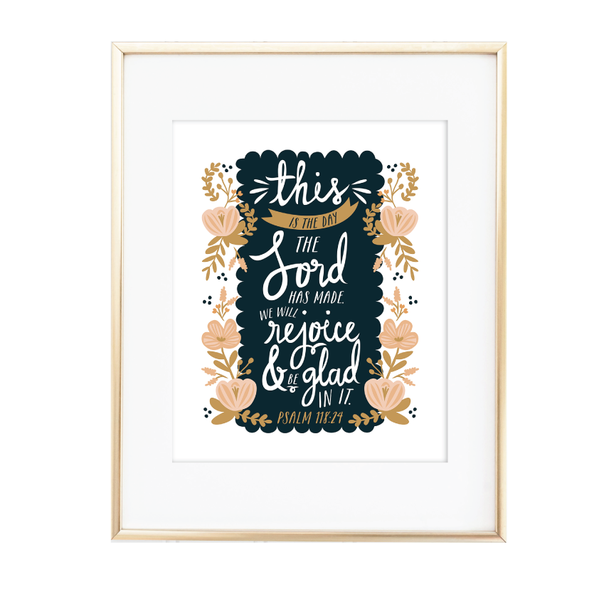 Psalm 118:24 Print