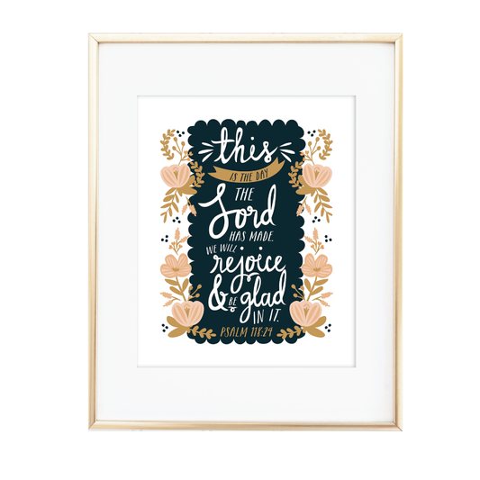 Psalm 118:24 Print