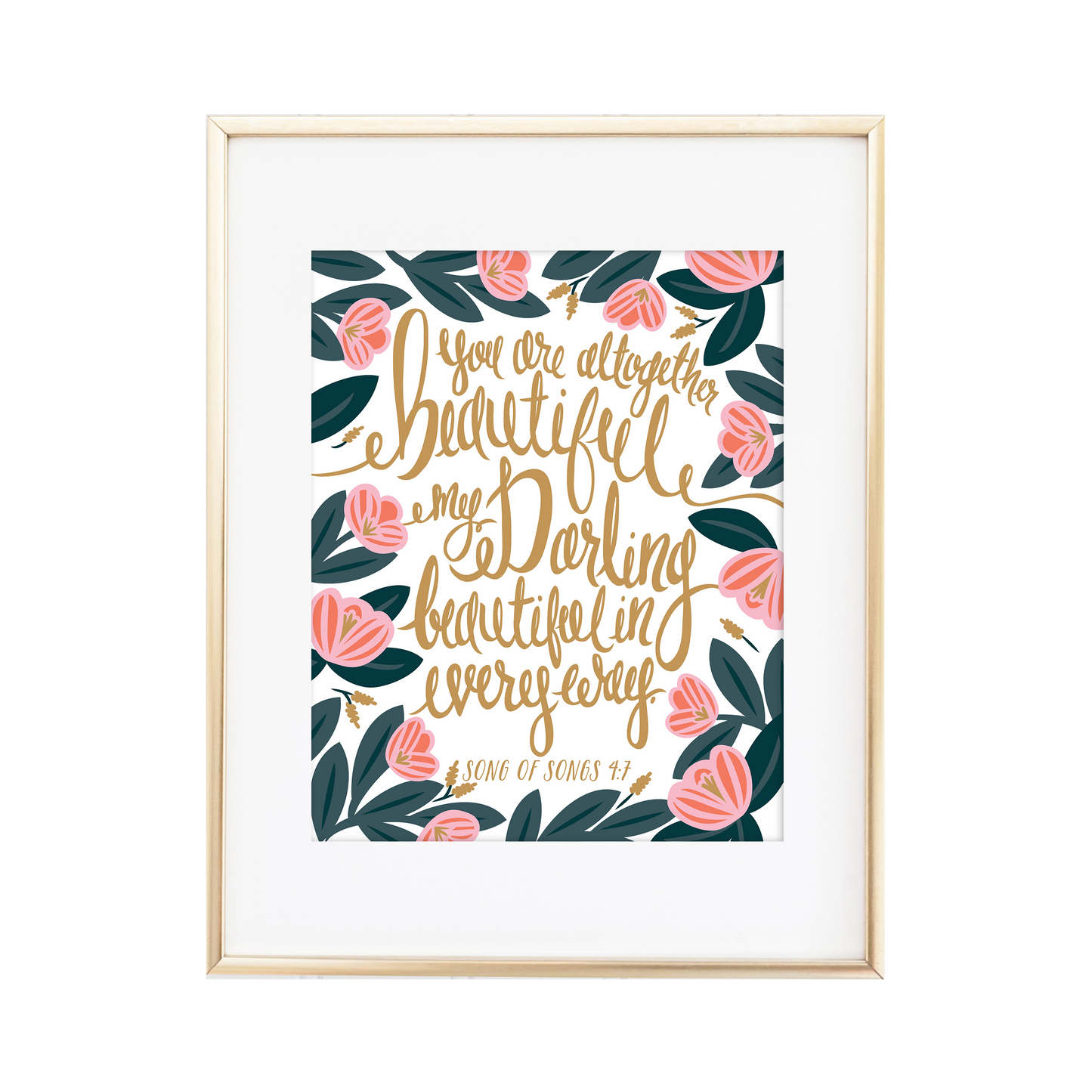Song of Songs 4:7 Print