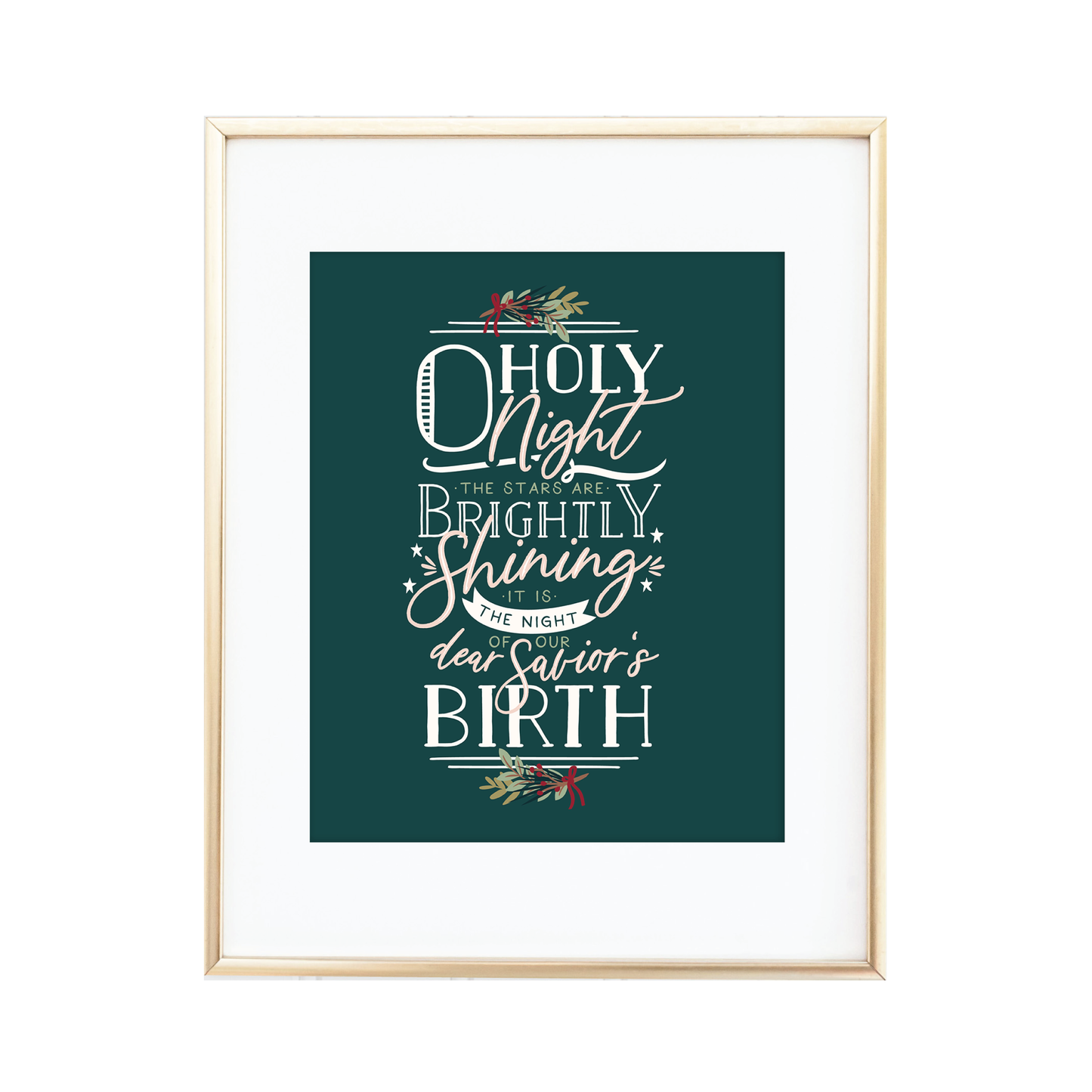 O Holy Night Print