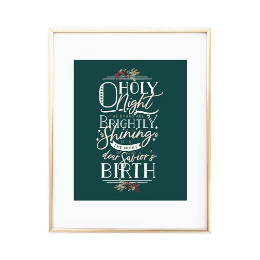 O Holy Night Print