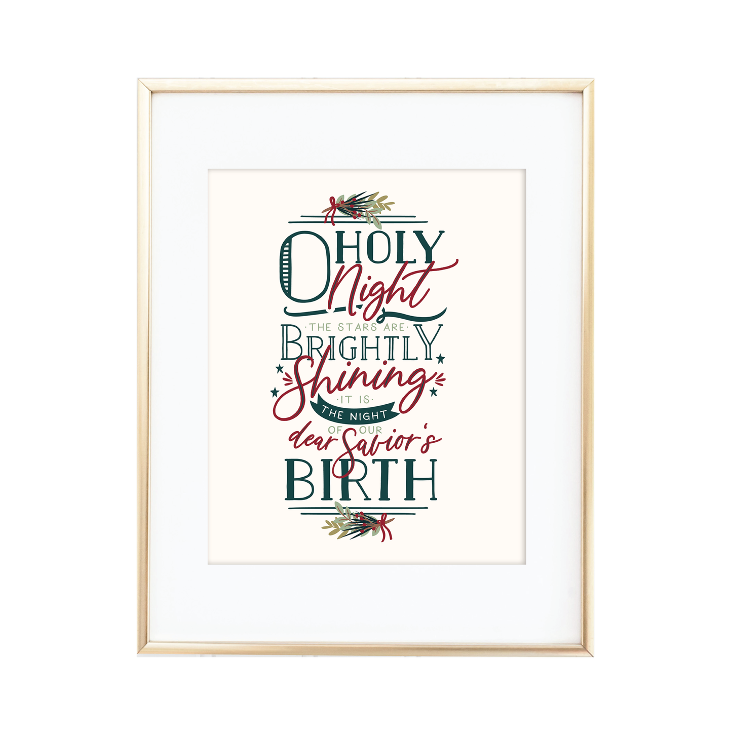 O Holy Night Print
