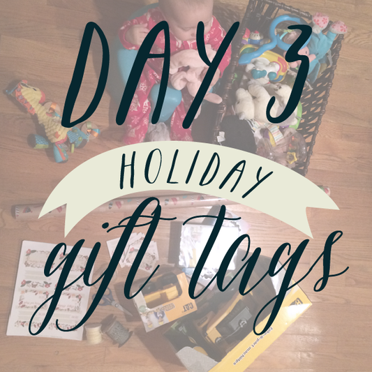 Day 3: Holiday Gift Tags