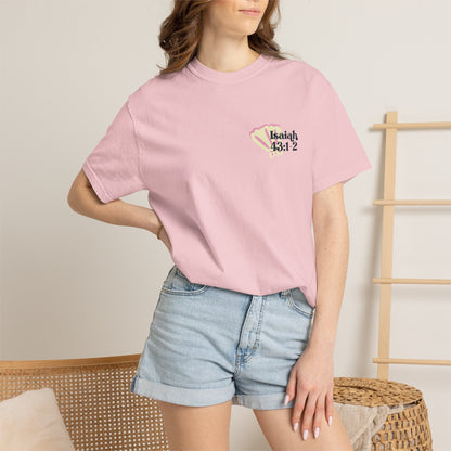 Isaiah 43:1-2 Faith T-Shirt — "Do Not Fear, I Will Be With You" Christian Tee
