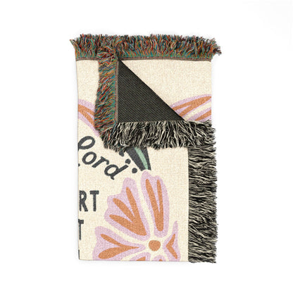 Trust in the Lord with All Your Heart Woven Blanket – Proverbs 3:5 Throw