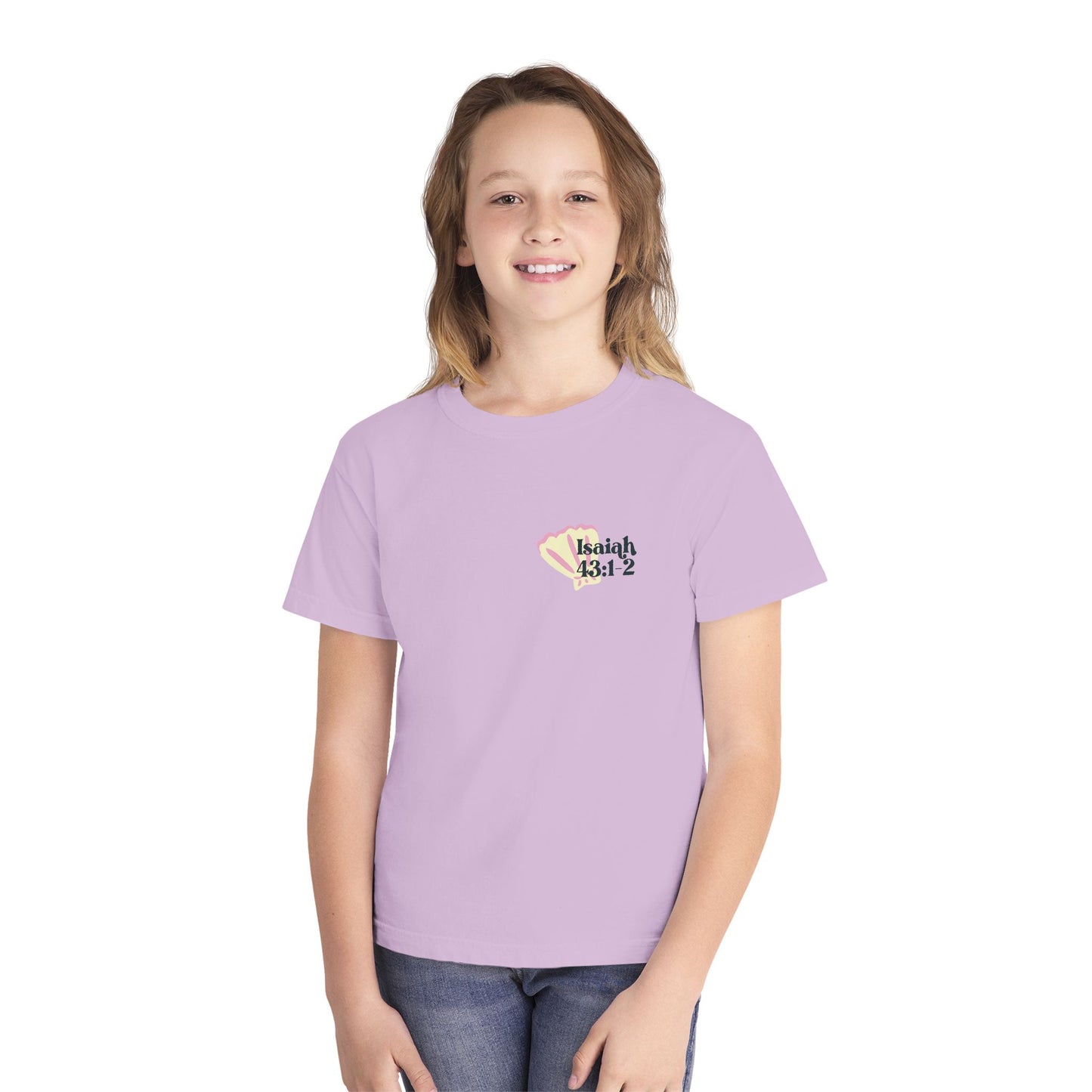 Youth Tee — "Do Not Fear" Isaiah 43:1-2 Inspirational Christian T‑Shirt