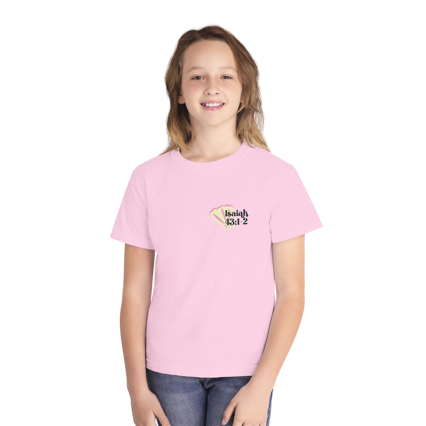 Youth Tee — "Do Not Fear" Isaiah 43:1-2 Inspirational Christian T‑Shirt