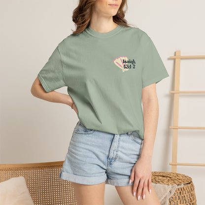 Isaiah 43:1-2 Faith T-Shirt — "Do Not Fear, I Will Be With You" Christian Tee