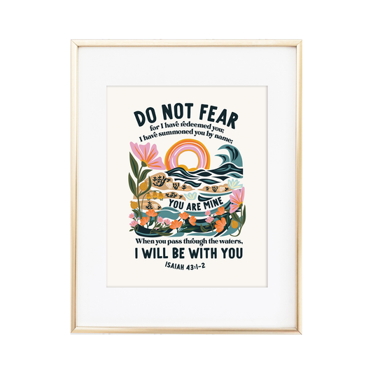 Isaiah 43:1-2 Print
