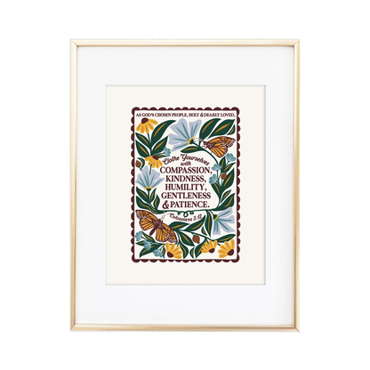 Clothe Yourselves with... - Colossians 3:12 Print