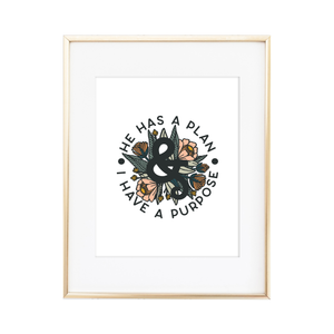 Plan & Purpose Print