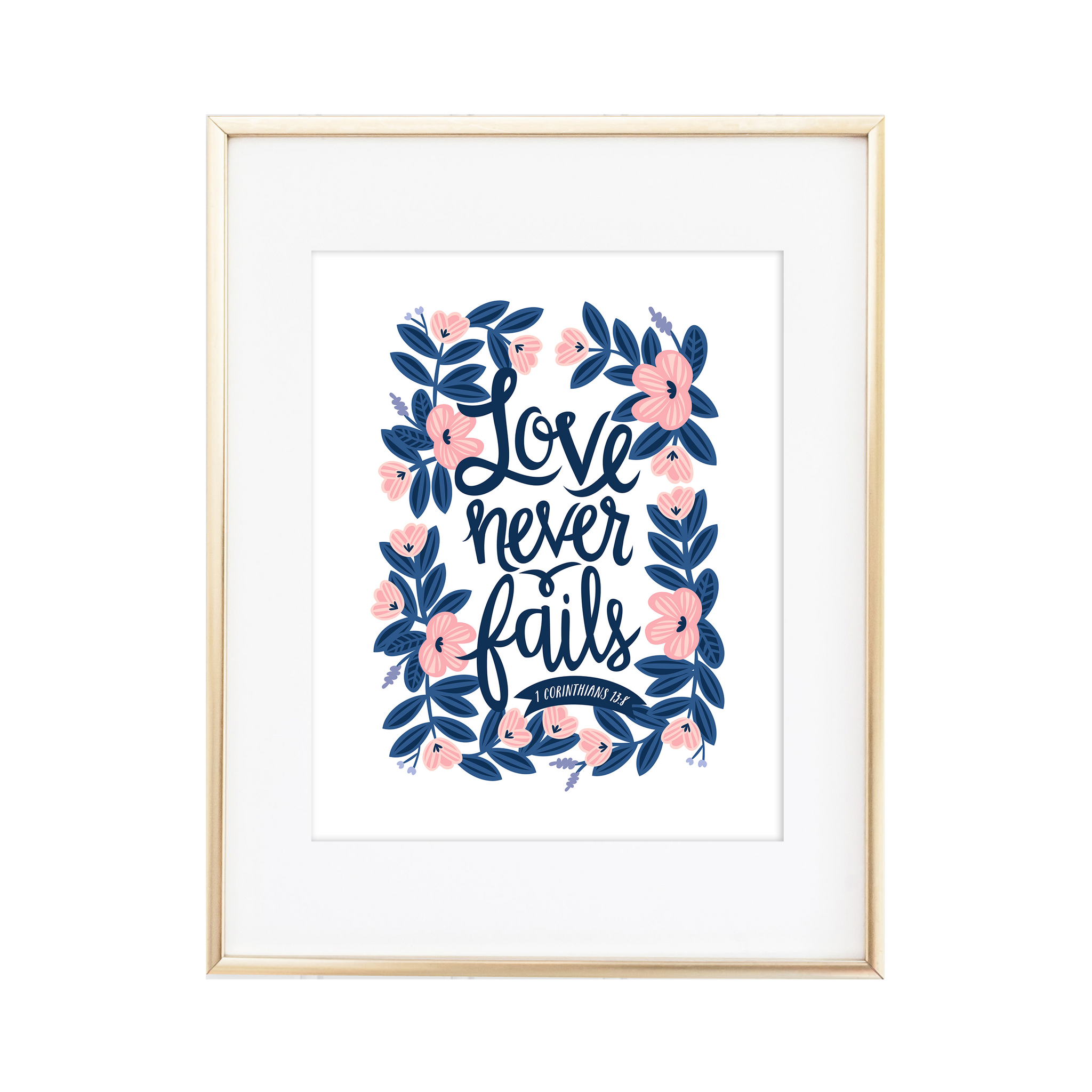 His Love Never Fails Print