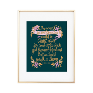 Ephesians 2:10 Print