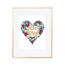 Load image into Gallery viewer, Live Loved Ephesians 5:1 Print