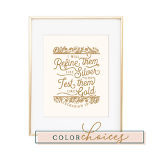 Load image into Gallery viewer, Zechariah 13:9 Print