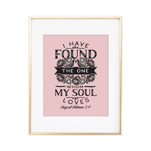 Song of Solomon 3:4 Print