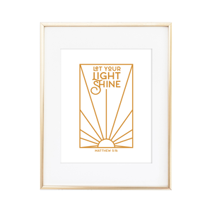 Matthew 5:16 Print
