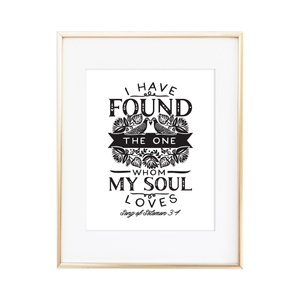 Song of Solomon 3:4 Print