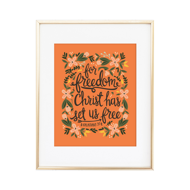 Galatians 5:1 Print