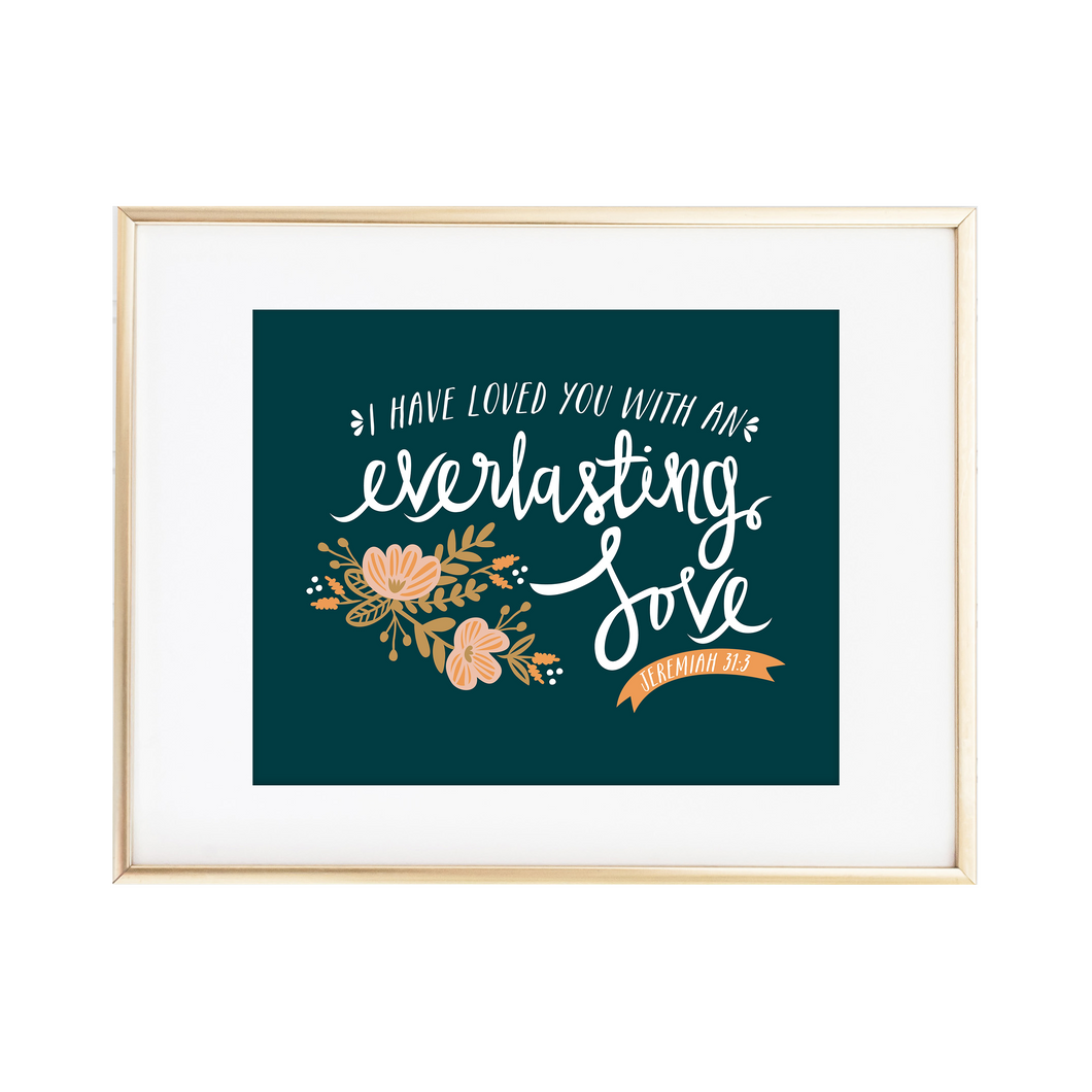 Jeremiah 31:3 Print